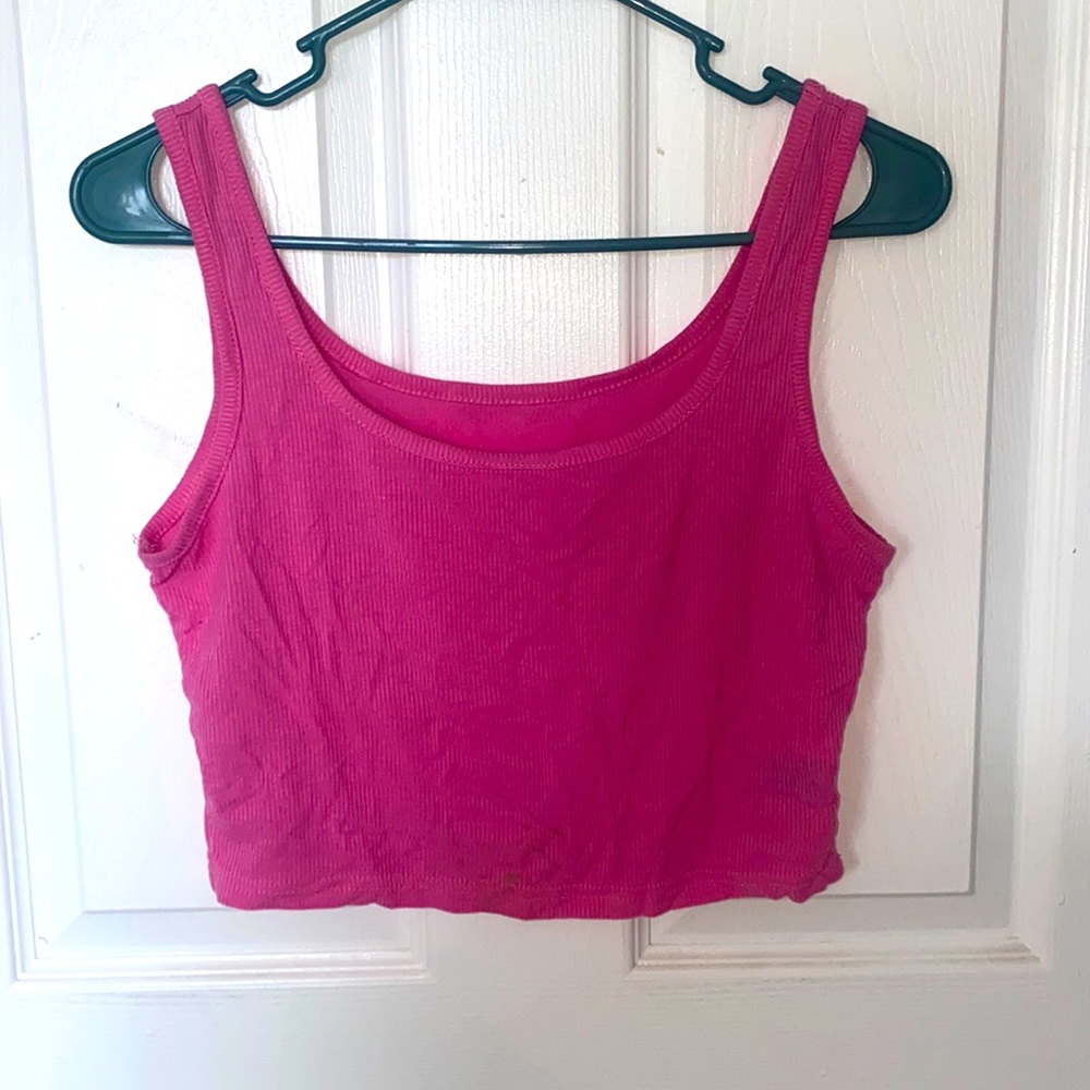 Hot pink top